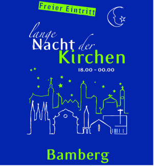 Flyer Lange Nacht der Kirchen Bamberg