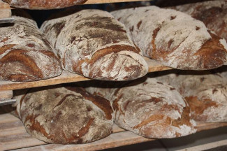Brote nach dem Backen