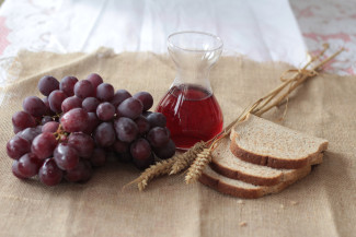 Brot und Trauben